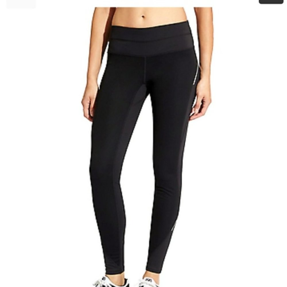 Athleta Windy Peak Tight Black Fleece Size XS